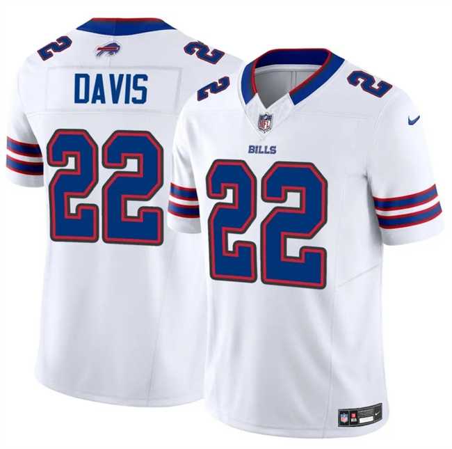 Men & Women & Youth Buffalo Bills #22 Ray Davis White 2024 F.U.S.E. Vapor Untouchable Limited Stitched Jersey Dzhi,We sell and wholesale Men & Women & Youth Buffalo Bills #22 Ray Davis White 2024 F.U.S.E. Vapor Untouchable Limited Stitched Jersey Dzhi on line form chian!